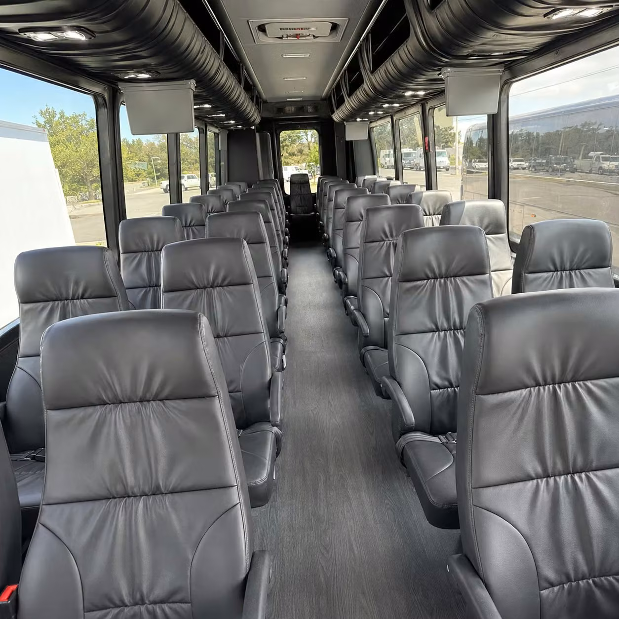 oakley 28 passenger minibus rental