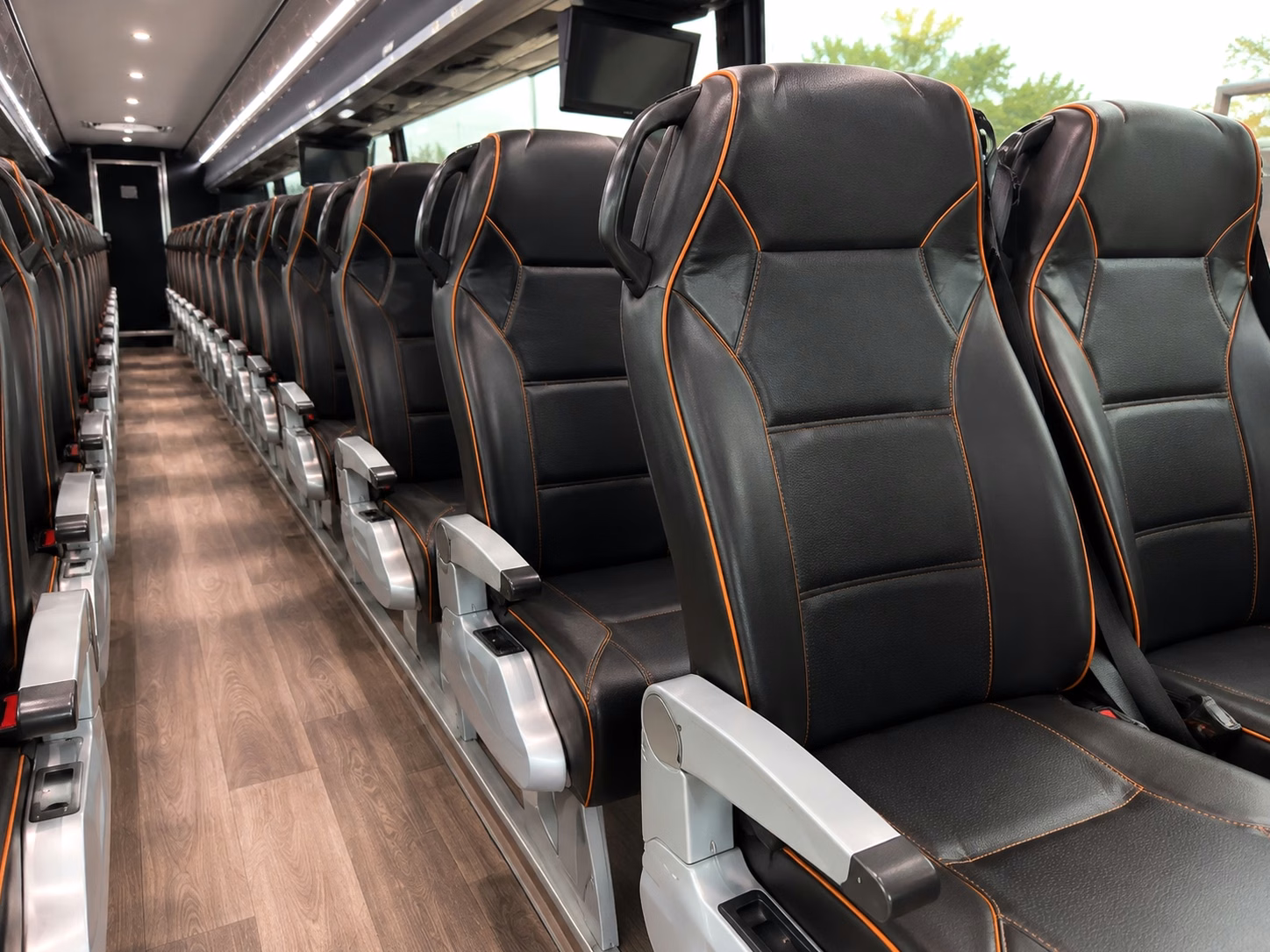 oakley charter bus interior