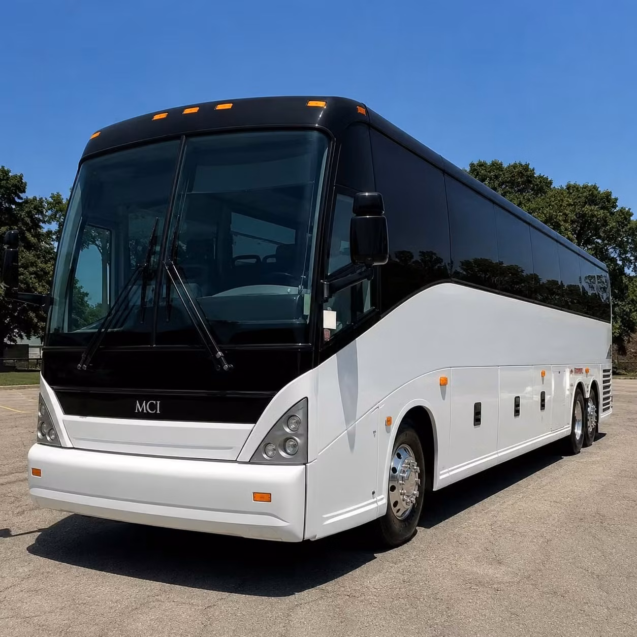 oakley charter bus rental exterior