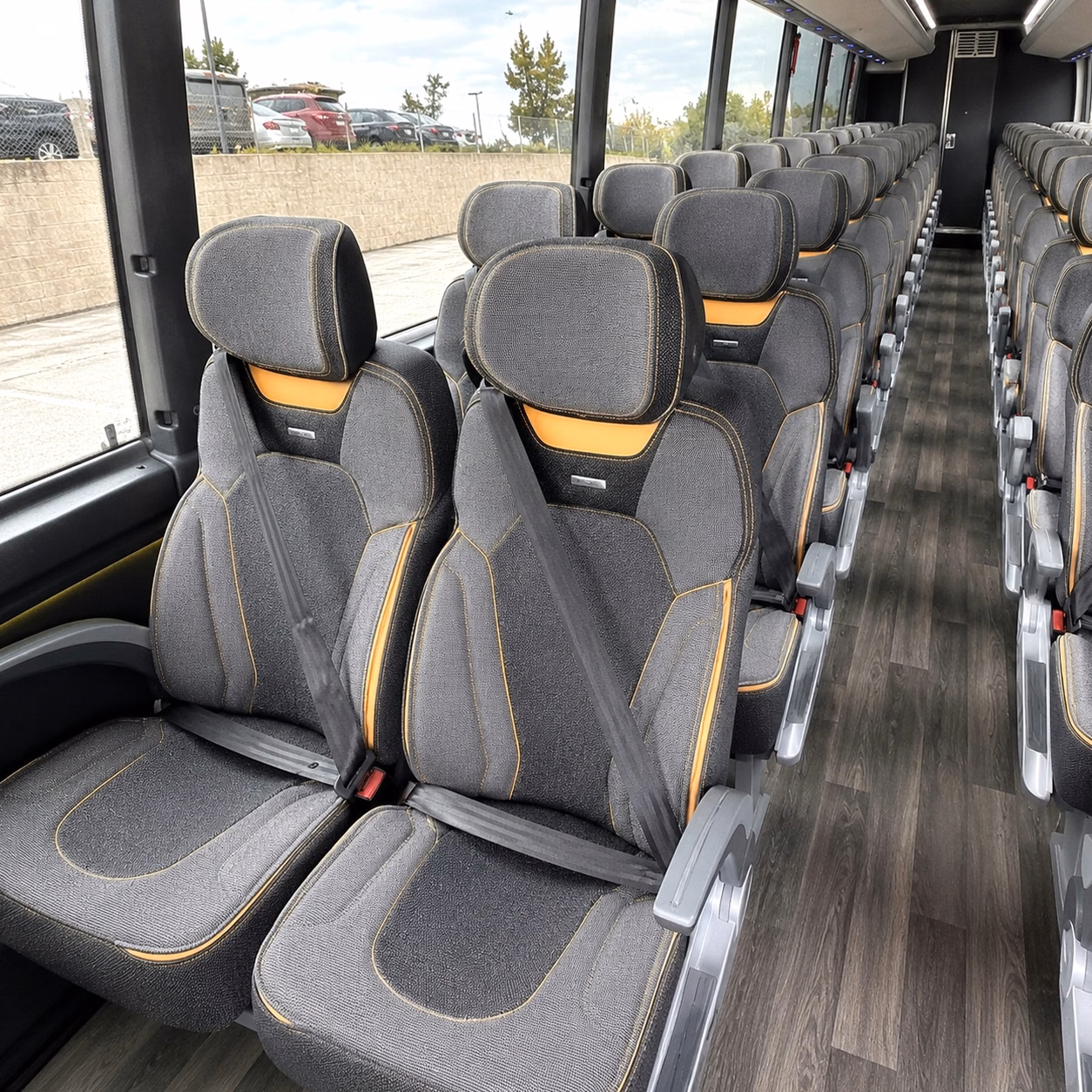 oakley charter bus rental inside